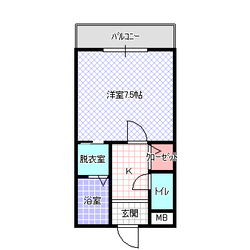 マイトレーヤ・ハイツの物件間取画像